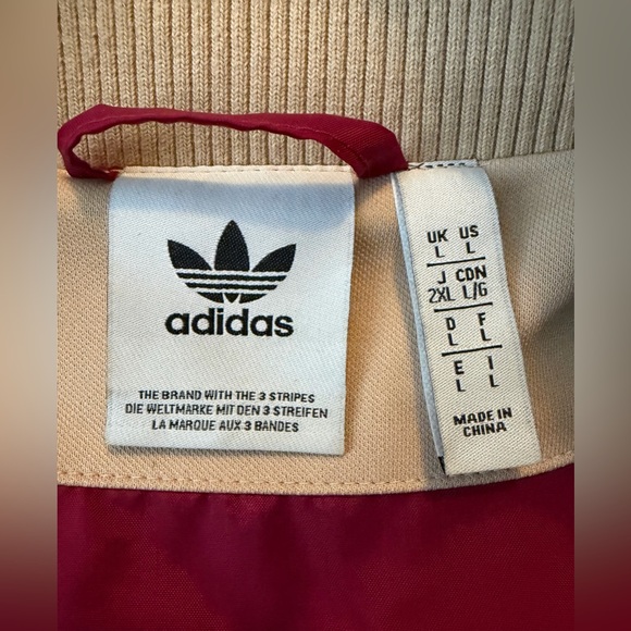 NWOT- Adidas- Originals Men's Varsity Fleece Track Jacket- Large - Picture 5 of 8